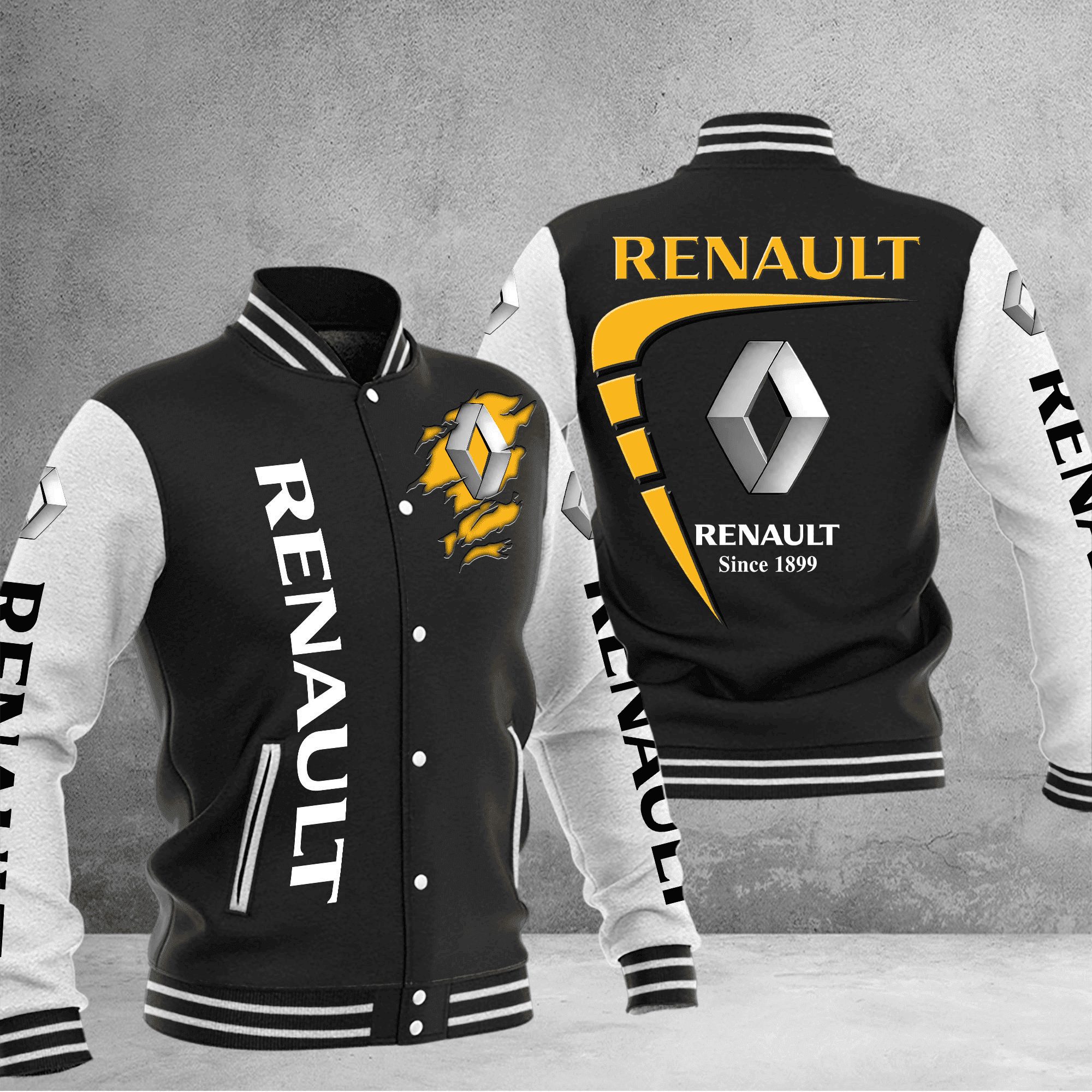 renault baseball varsity jacket baseball jacket all over print alarn