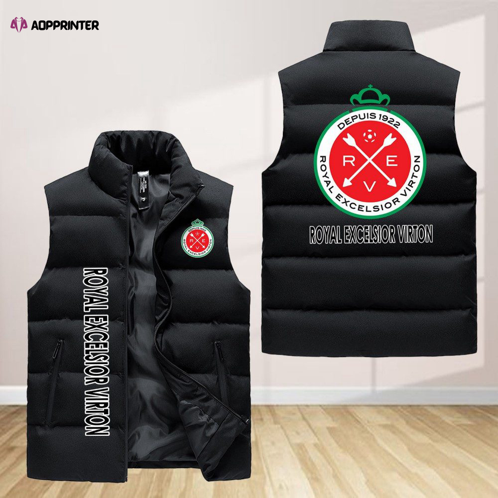 royal excelsior virton sleeveless puffer jacket custom for fans gifts