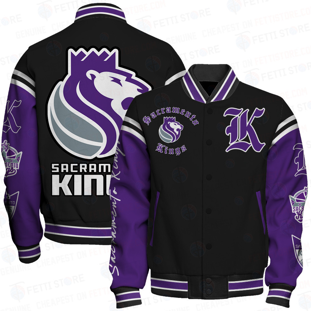 sacramento kings nba baseball varsity jacket baseball jacket all over print sfat v12 kx8pu