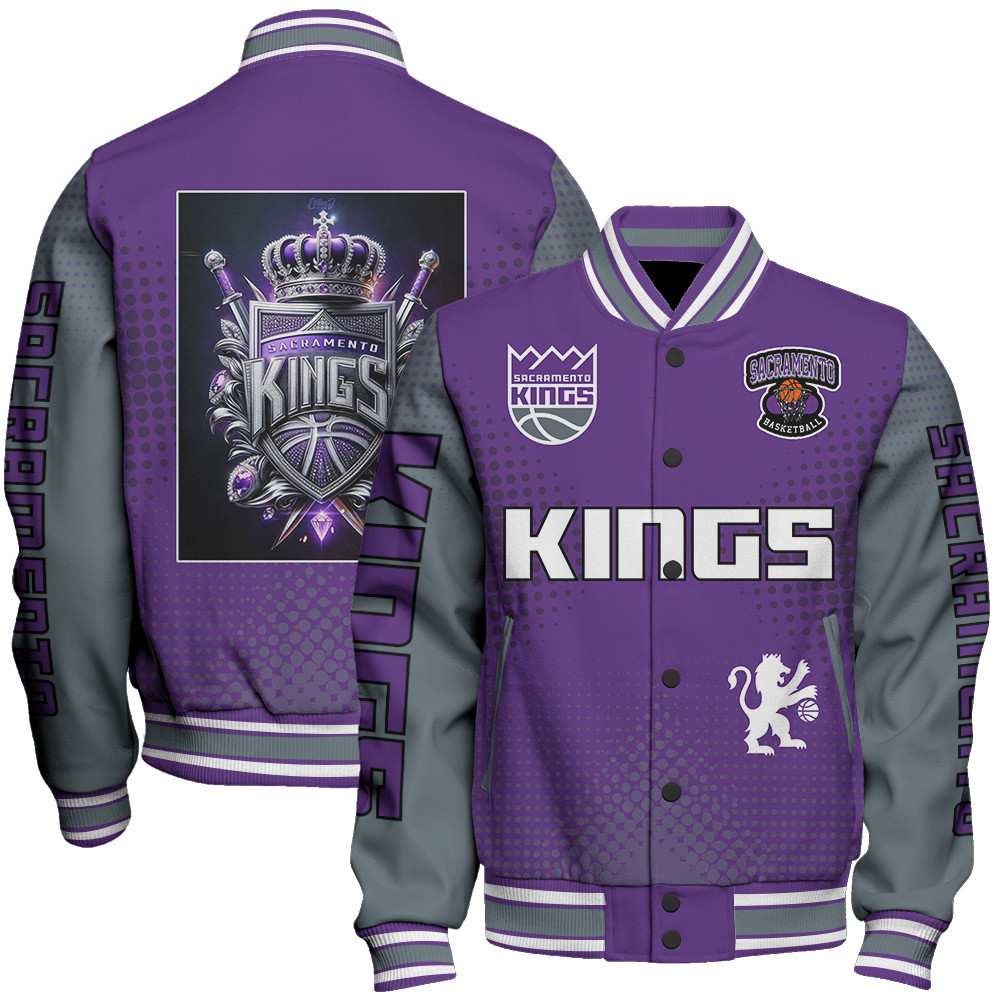 sacramento kings nba baseball varsity jacket baseball jacket all over print stm v18 ieuk7