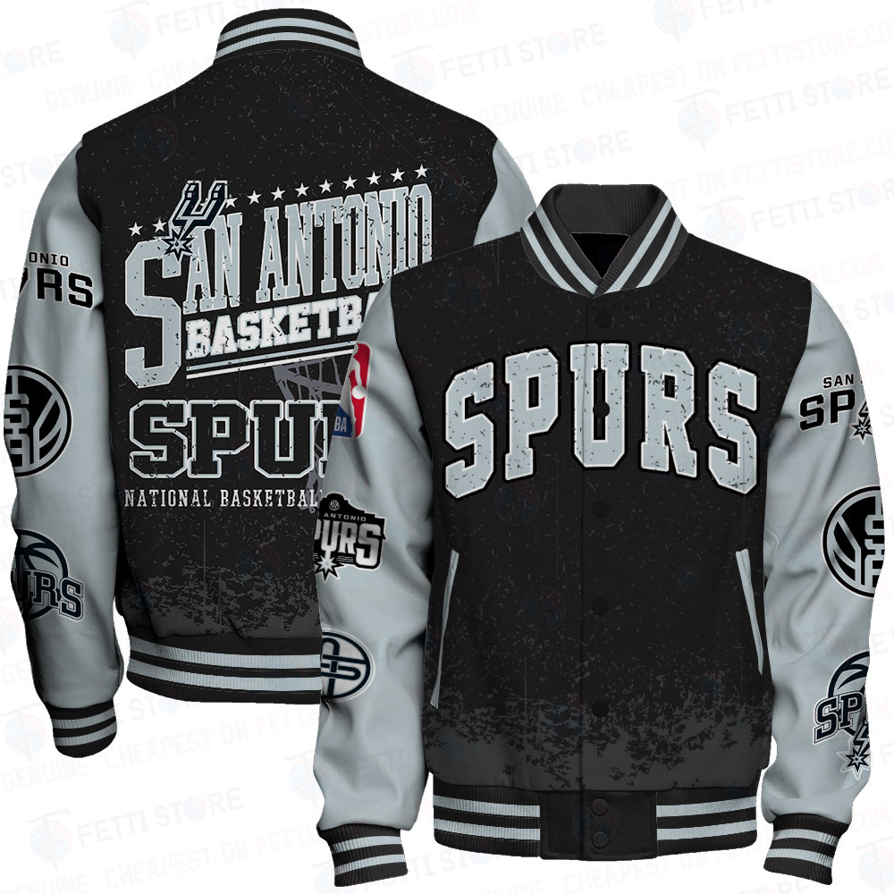 san antonio spurs new design 2024 baseball varsity jacket baseball jacket all over print sfat v15 epvaa