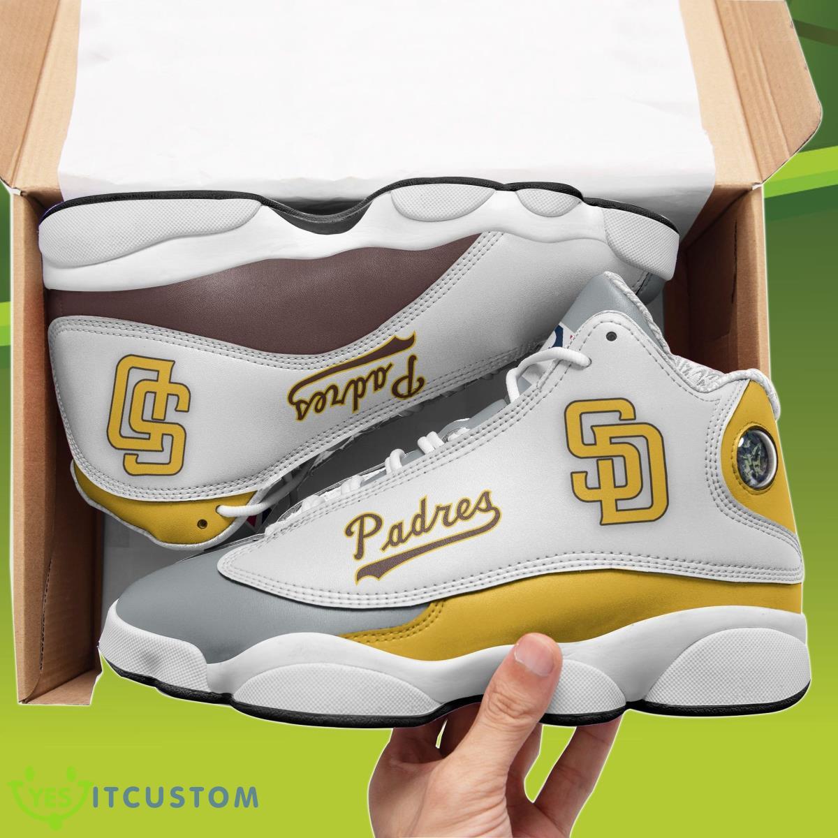 san diego padres air jordan 13 sneakers best gift for men and women