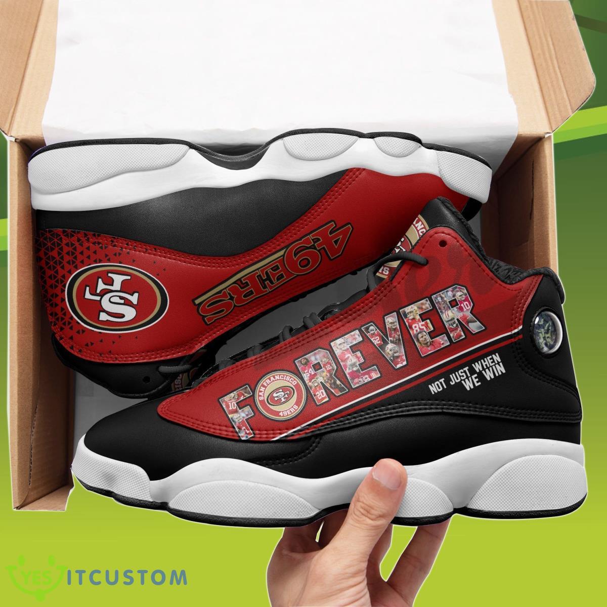 san francisco 49ers air jordan 13 sneakers impressive gift for everyone