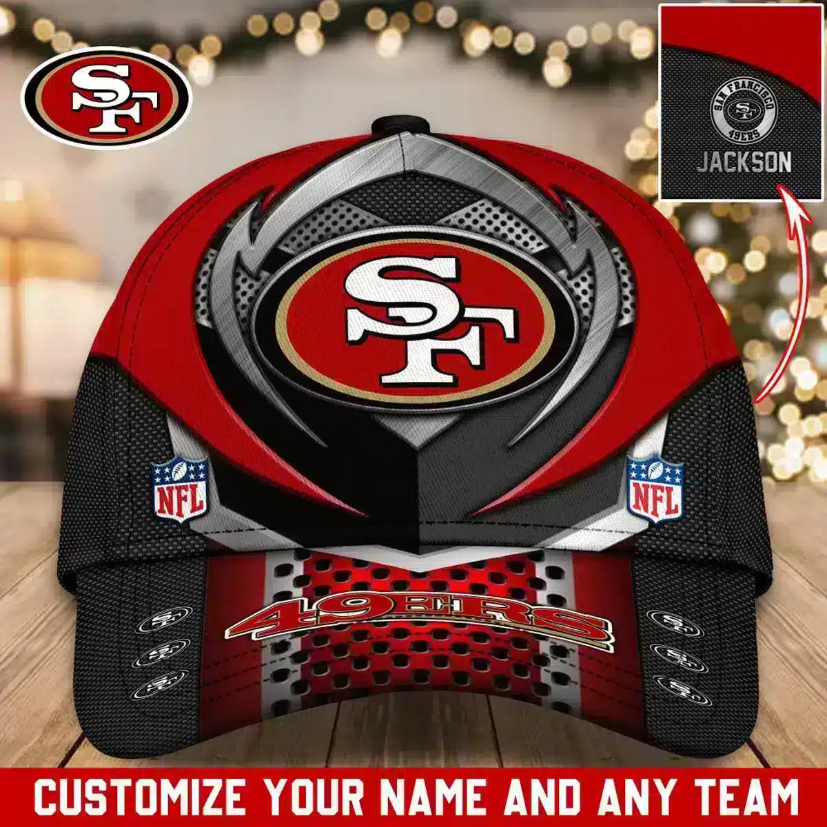 san francisco 49ers classic cap gift for fans wty242686 vav8i