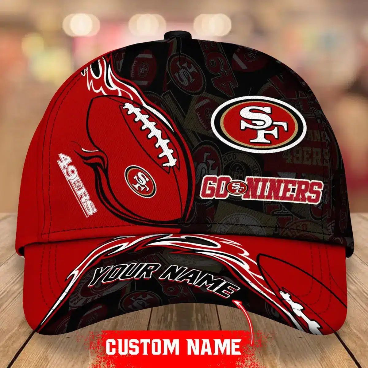 san francisco 49ers classic cap gift for fans wty242703 fj73p