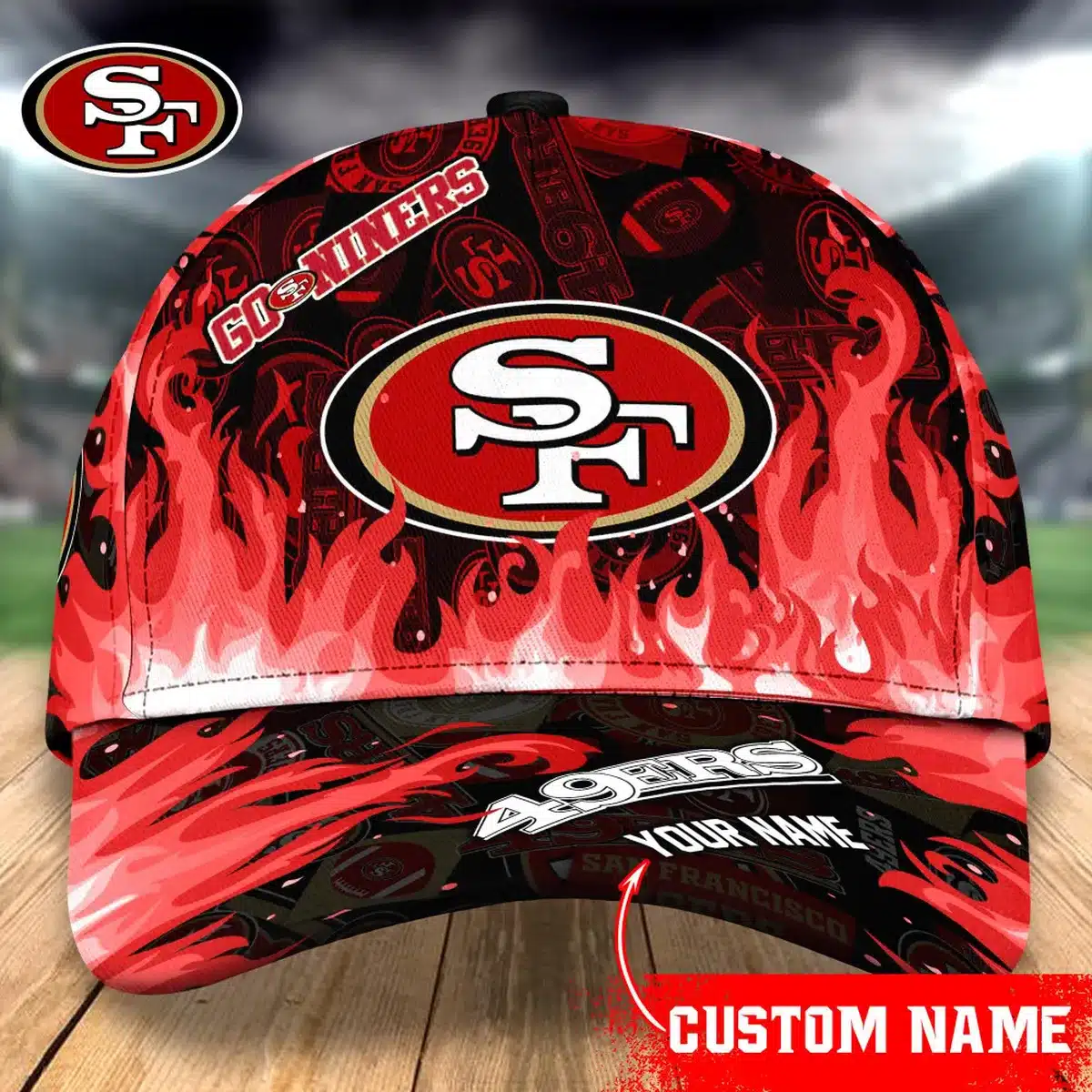 san francisco 49ers classic cap gift for fans wty242709 ieyrq