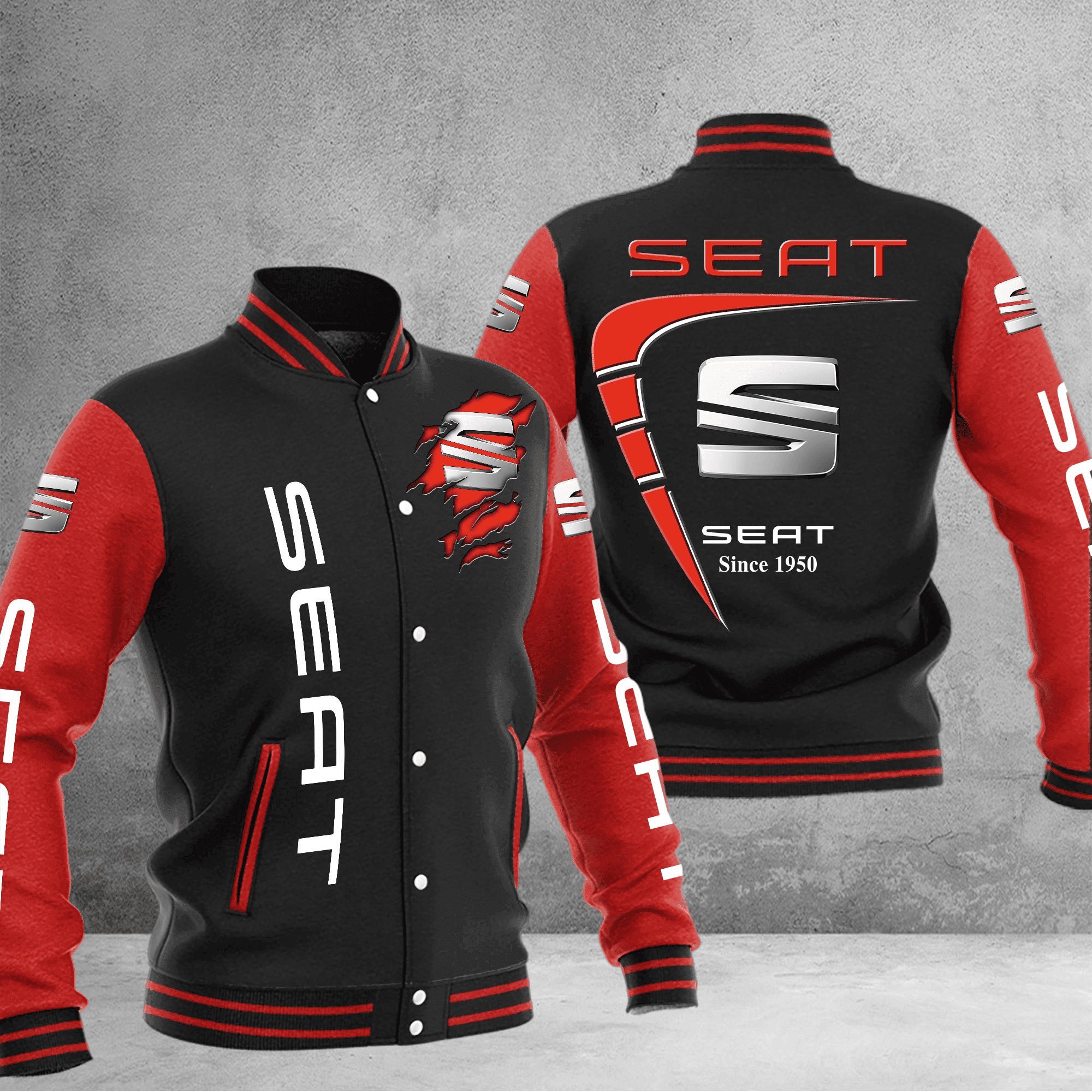 seat baseball varsity jacket baseball jacket all over print ysprh