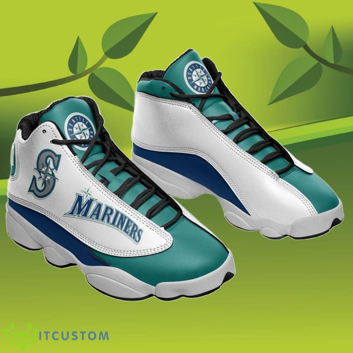 seattle mariners air jordan 13 sneakers best gift for men and women