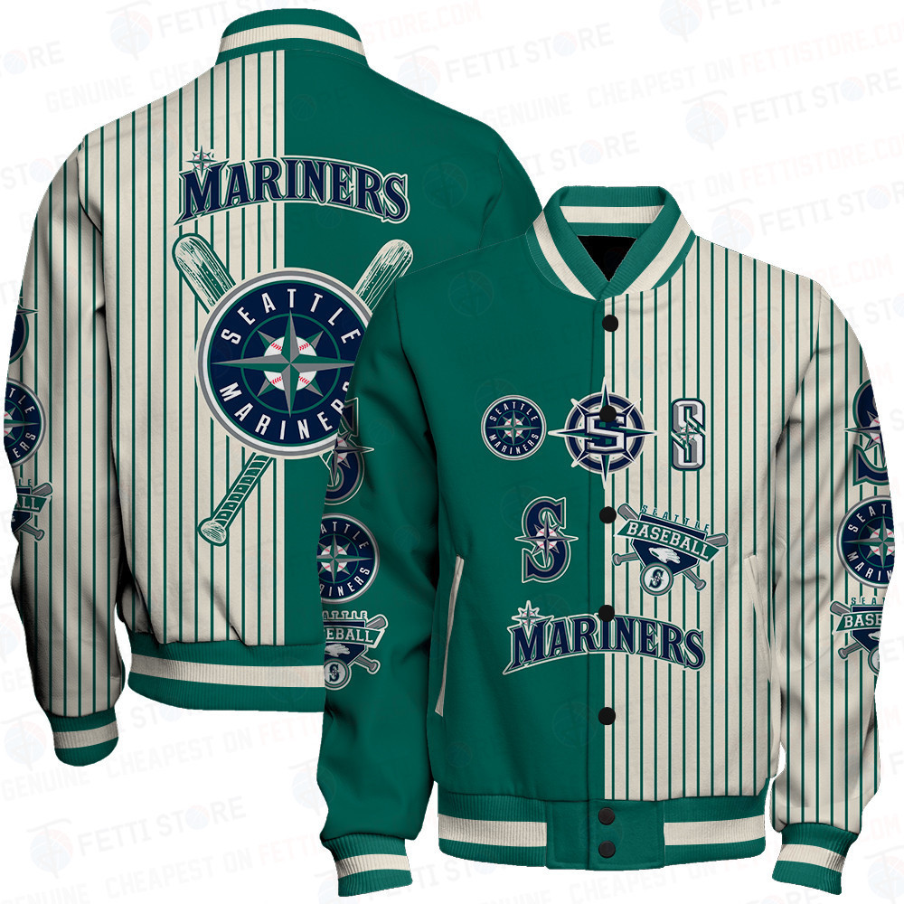 seattle mariners mlb pattern baseball varsity jacket baseball jacket all over print sh1 v3 gdmjf