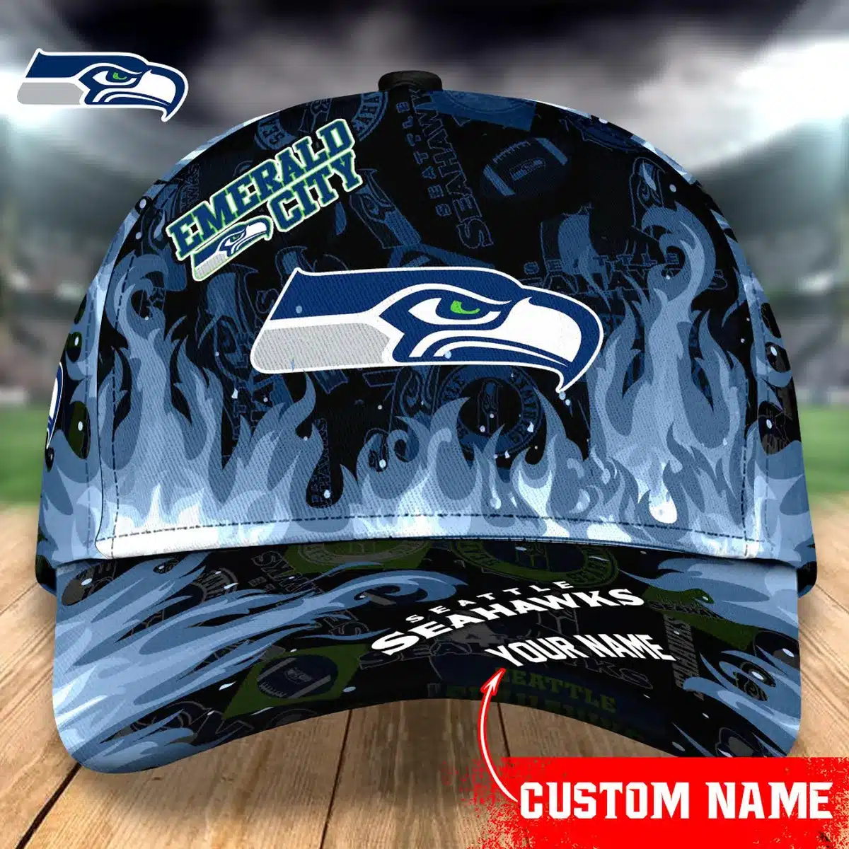 seattle seahawks classic cap gift for fans wty242762 1wcul