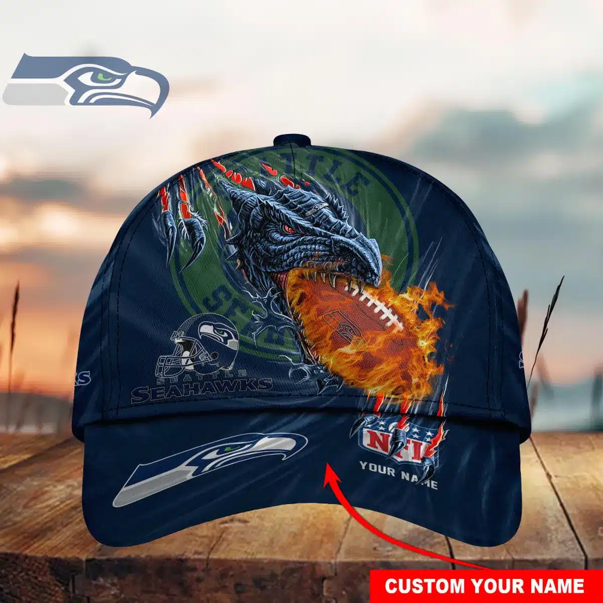 seattle seahawks classic cap gift for fans wty242768 8fcgb