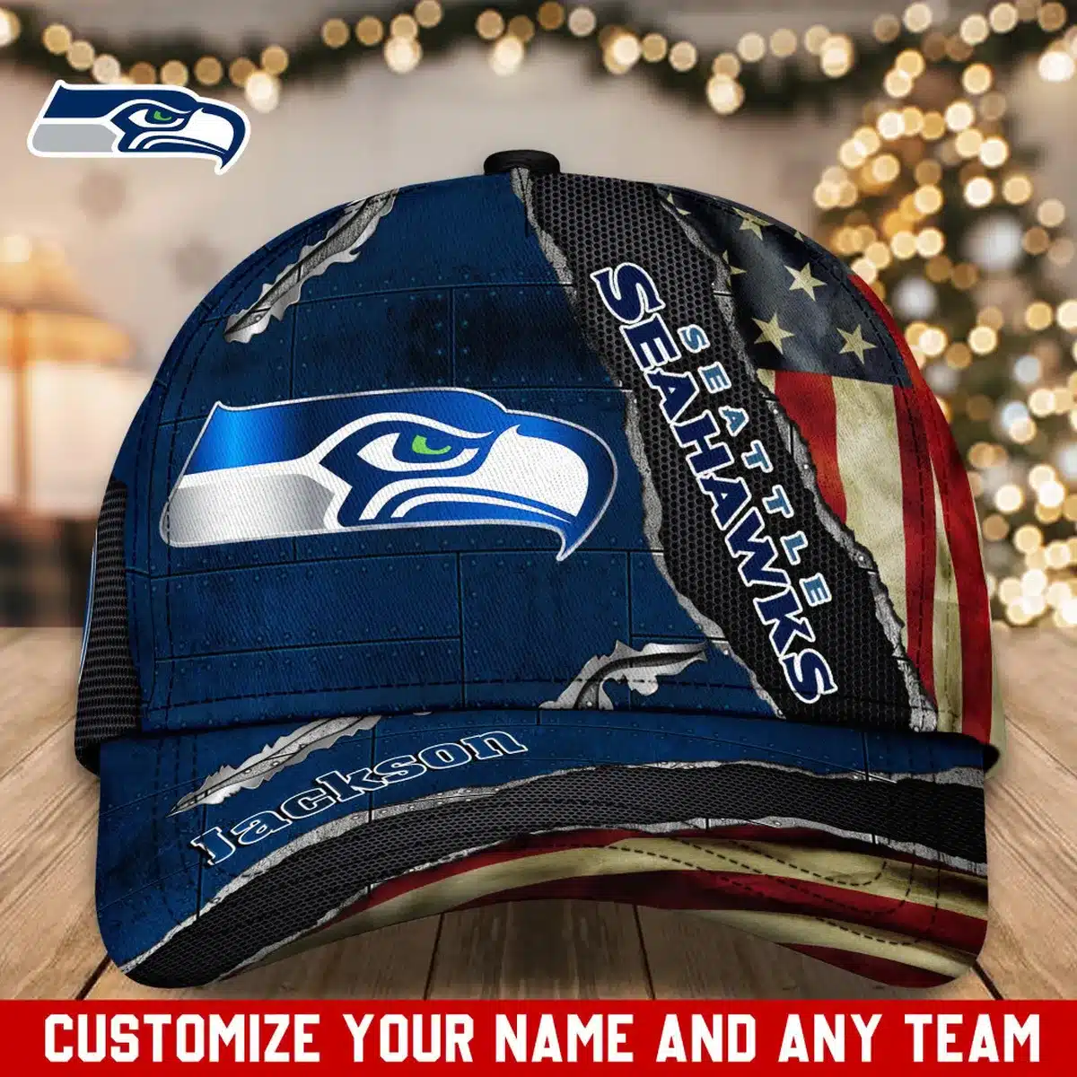 seattle seahawks classic cap gift for fans wty242799 fq6pj