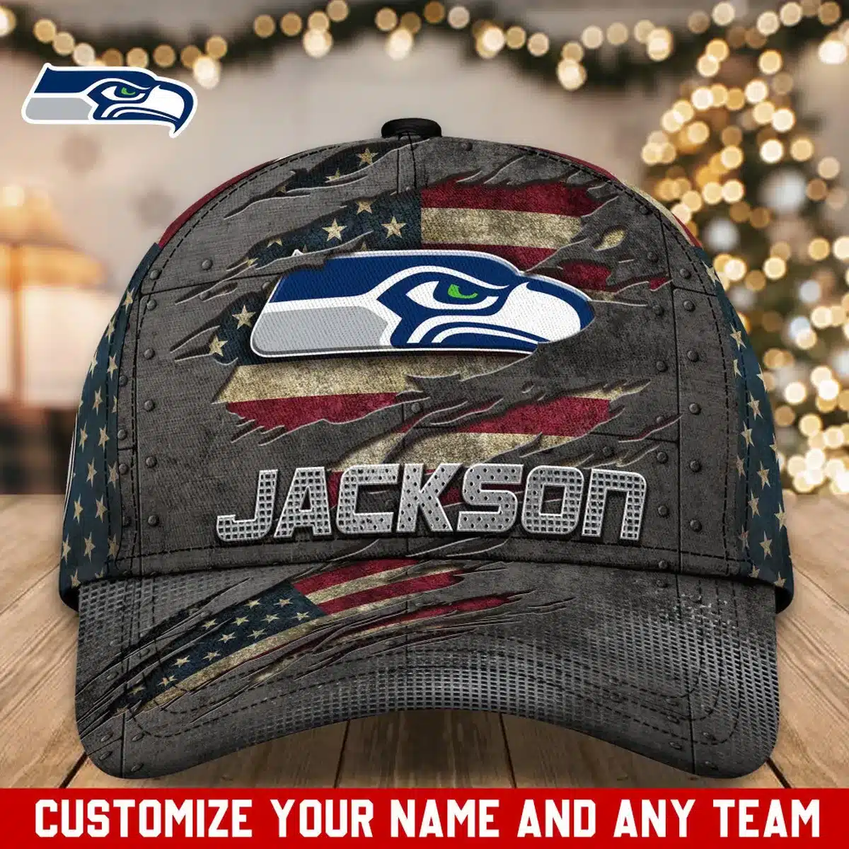 seattle seahawks classic cap gift for fans wty242801 6eb8i