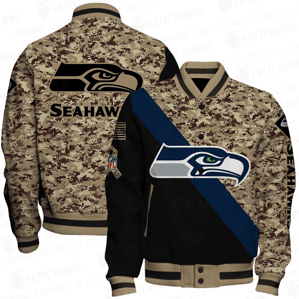 seattle seahawks nfl baseball varsity jacket baseball jacket all over print v1 6gr7j