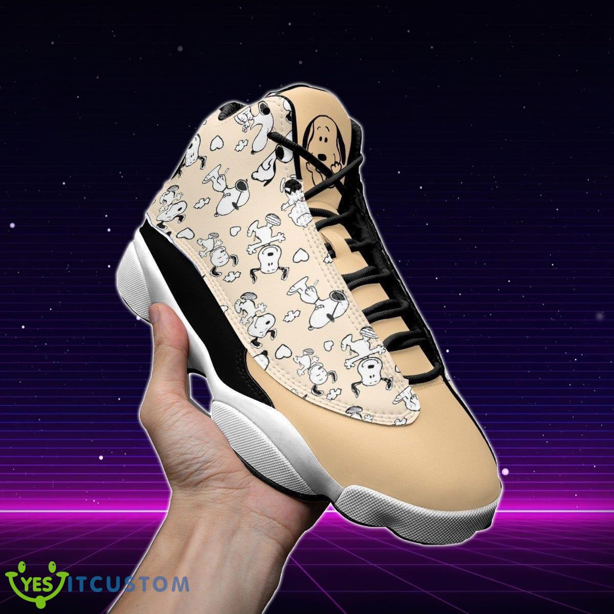 snoopy air jordan 13 sneakers best gift for men and women