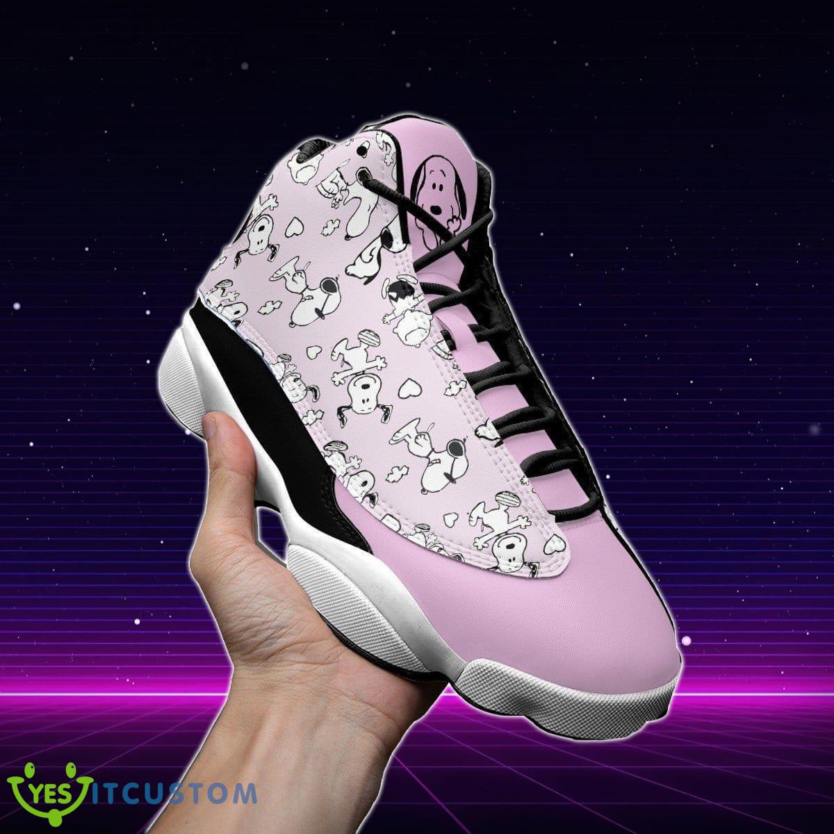 snoopy air jordan 13 sneakers impressive gift for men and women