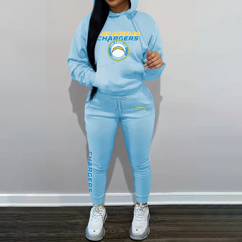 sportwearmerch los angeles chargers nfl hoodie and joggers gifts for fans limited edition jmdyf