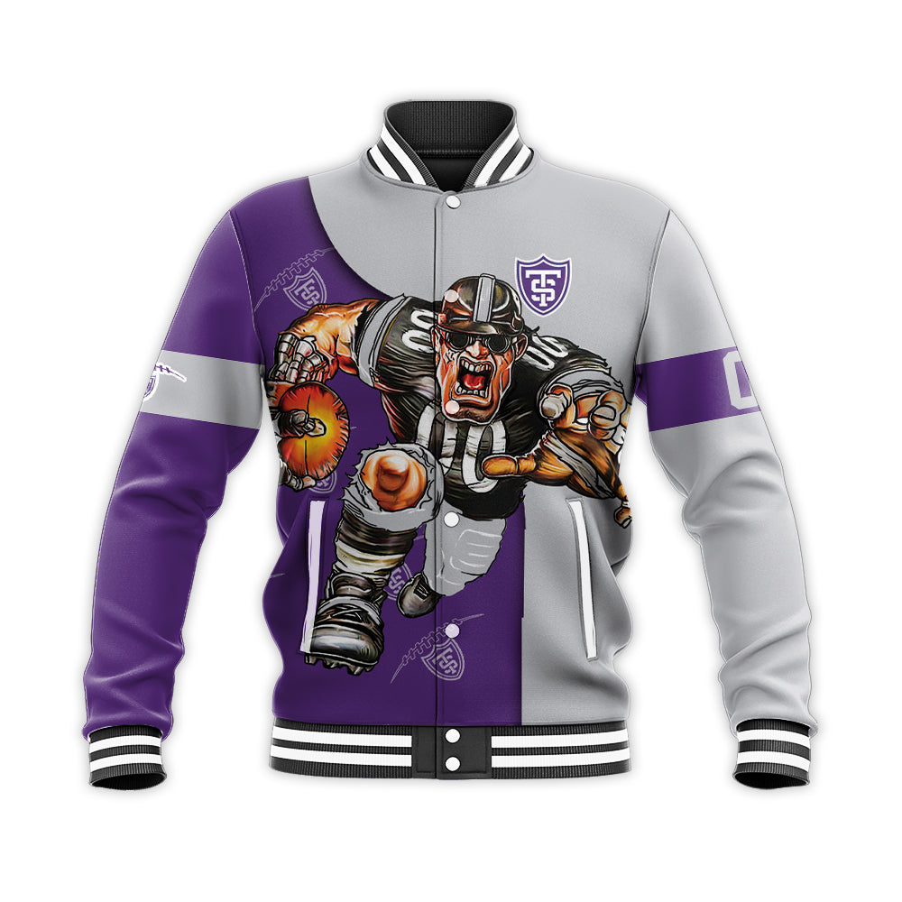 st thomas tommies baseball jacket button up zipper hooded all over print football go on gift for fans ncaa 1kxqn