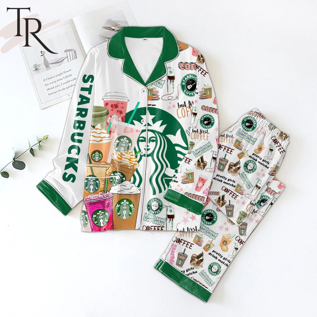 starbucks lover pajamas set 1 eqz9t