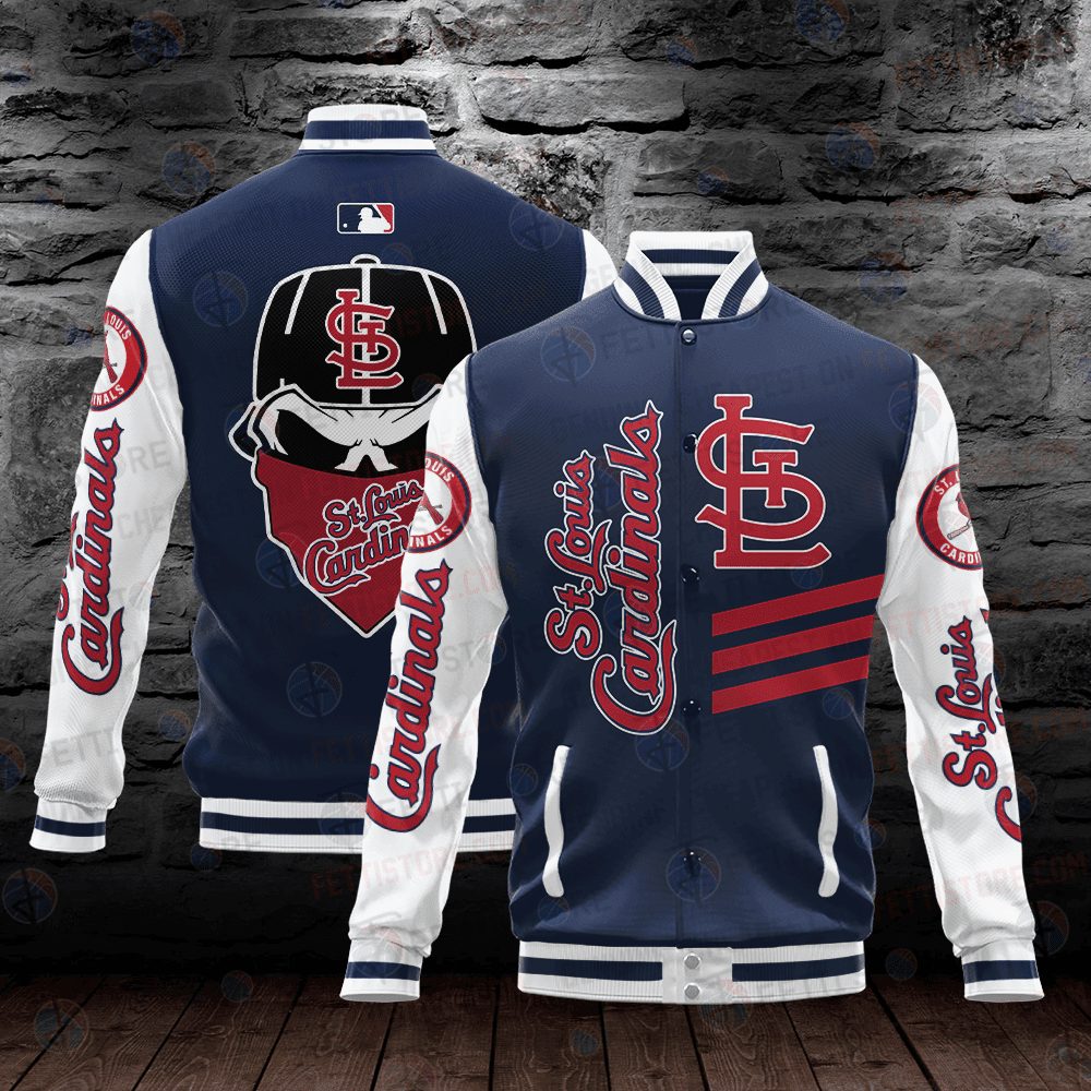 stlouis cardinals mlb baseball varsity jacket baseball jacket all over print xysbs