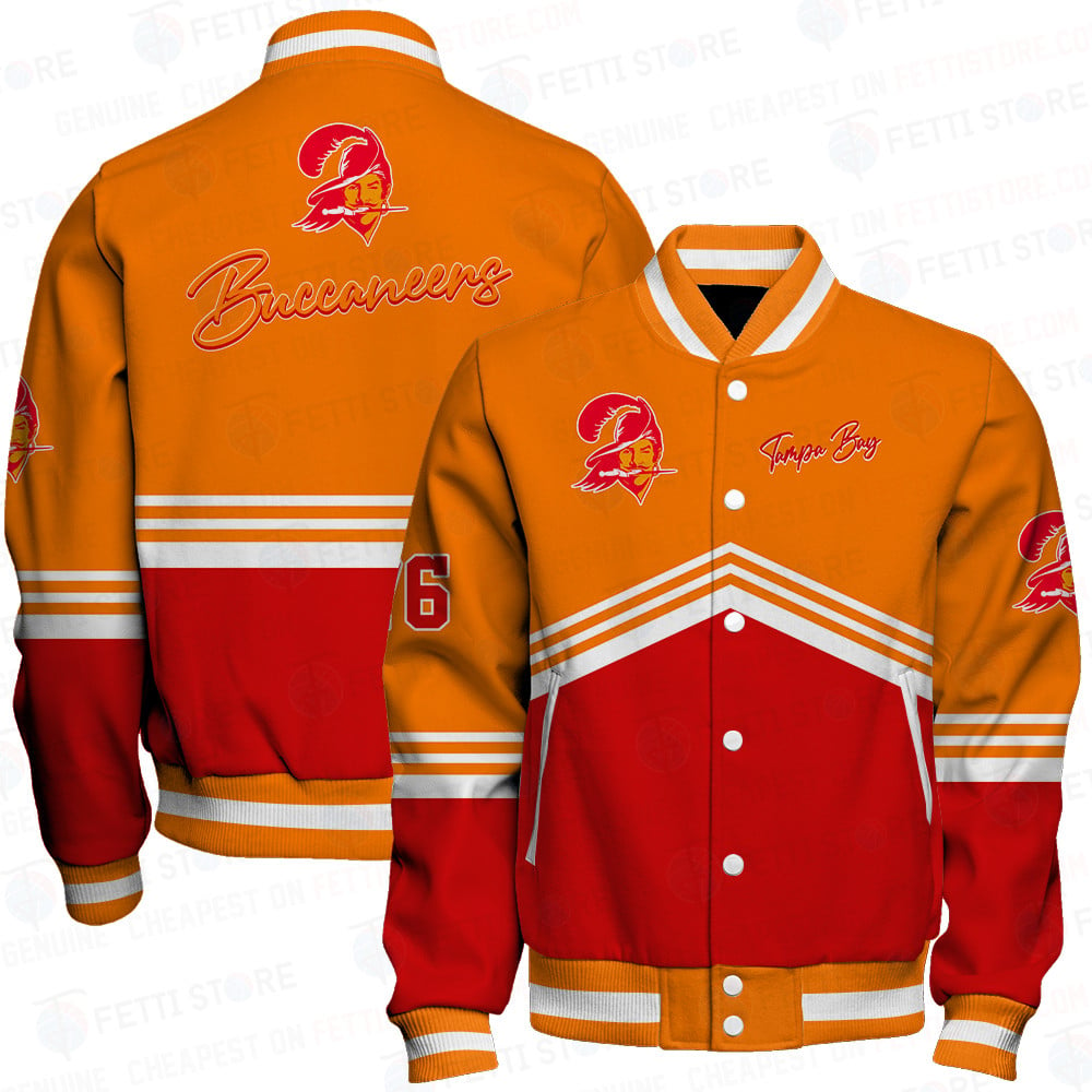 tampa bay buccaneers baseball varsity jacket baseball jacket all over print wf rlqgt