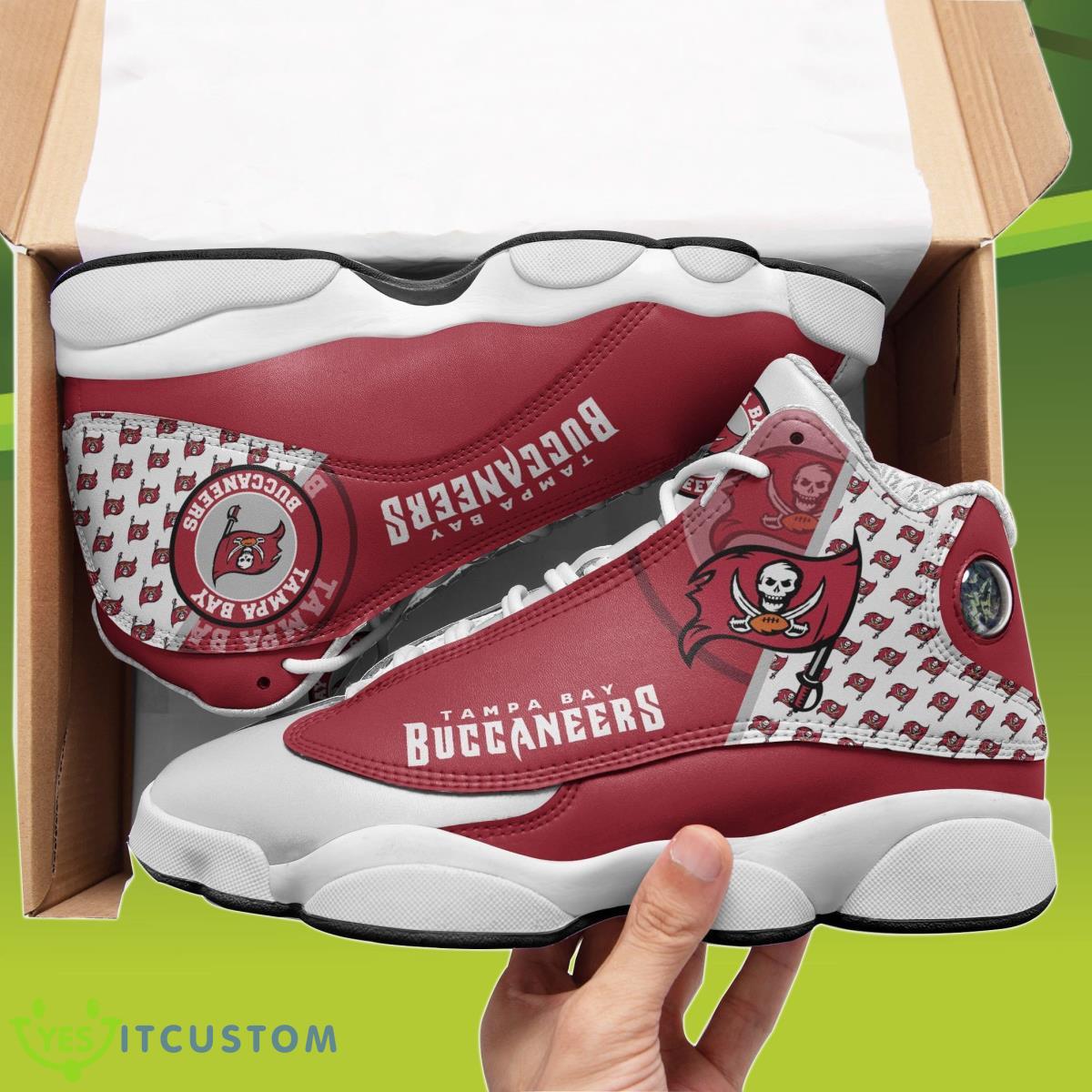 tampa bay buccaneers edition air jordan 13 sneakers best gift for men and women