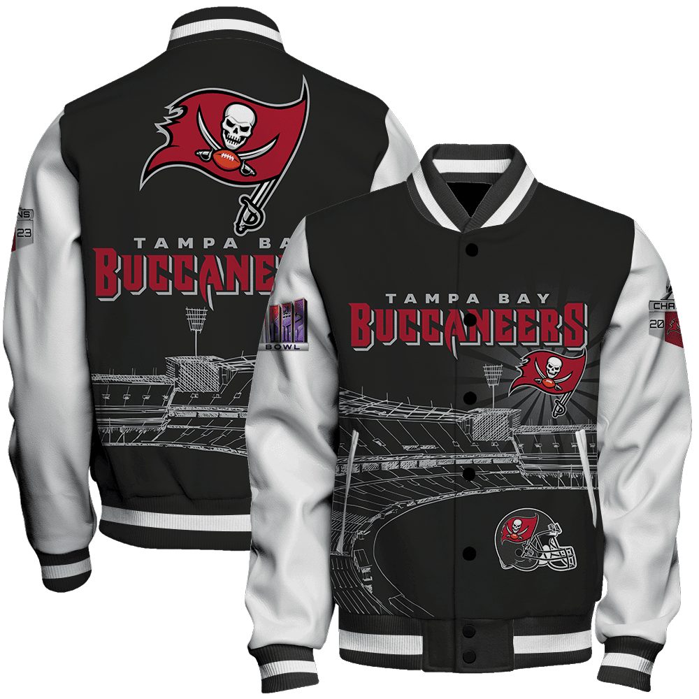 tampa bay buccaneers nfl 2023 nfl baseball varsity jacket baseball jacket all over print ttz18