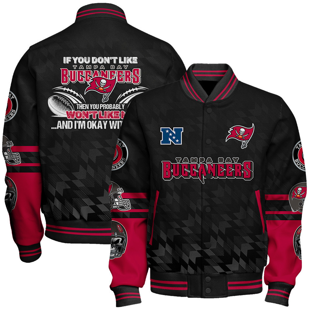 tampa bay buccaneers nfl 2024 national football conference unisex baseball varsity jacket baseball jacket all over print v12 6dk5m