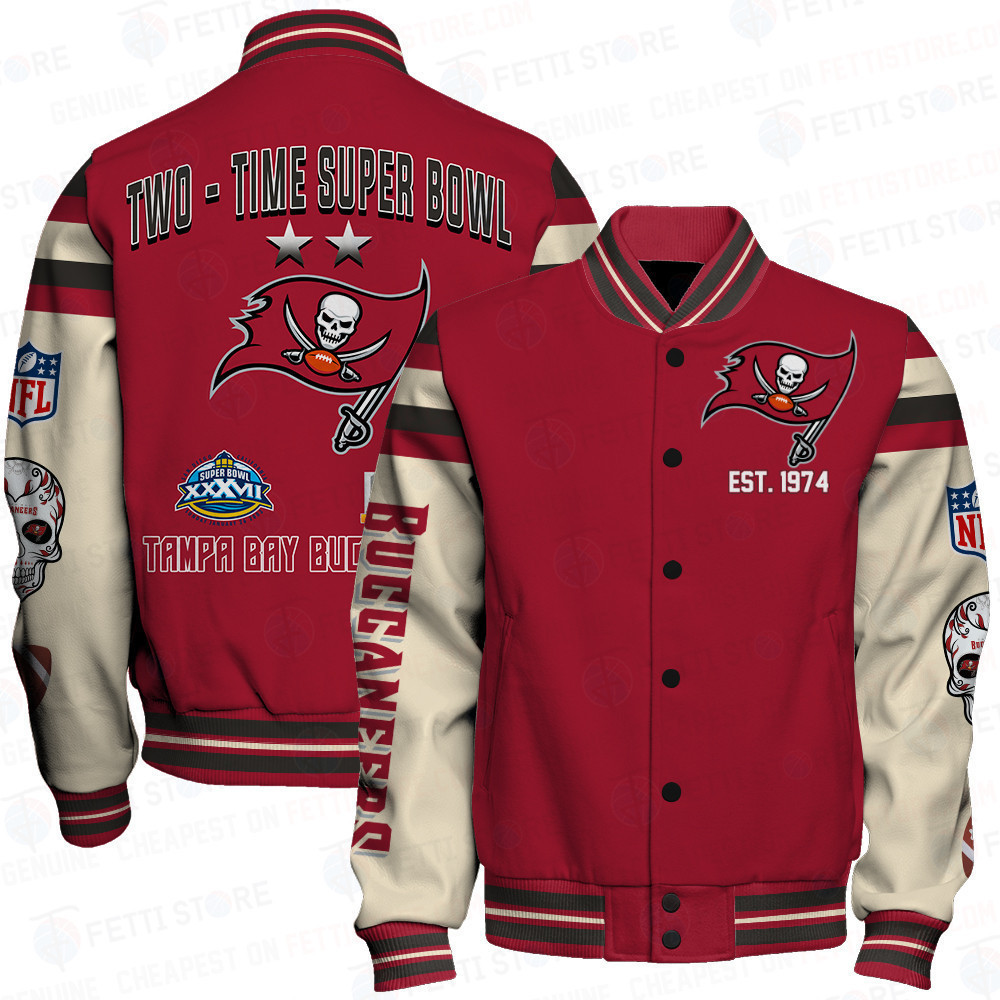 tampa bay buccaneers nfl baseball varsity jacket baseball jacket all over print sfat v2 po6ee