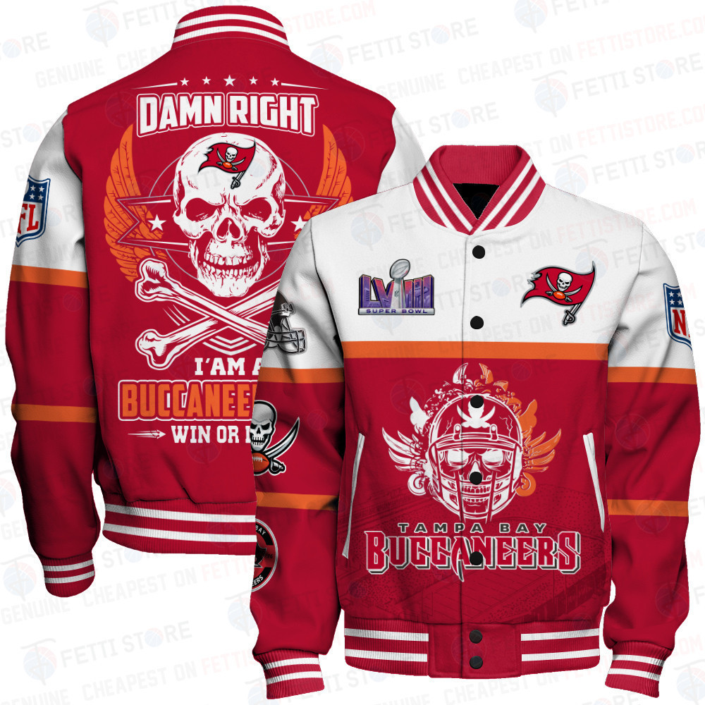 tampa bay buccaneers nfl baseball varsity jacket baseball jacket all over print stm v4 ny7zy