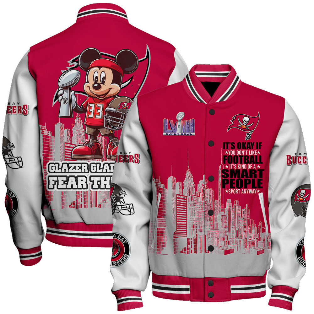 tampa bay buccaneers nfl baseball varsity jacket baseball jacket all over print stm v5 ur44f