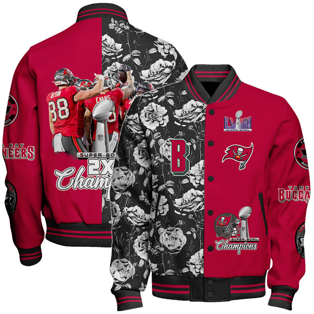 tampa bay buccaneers nfl baseball varsity jacket baseball jacket all over print stm v6 9ggh7