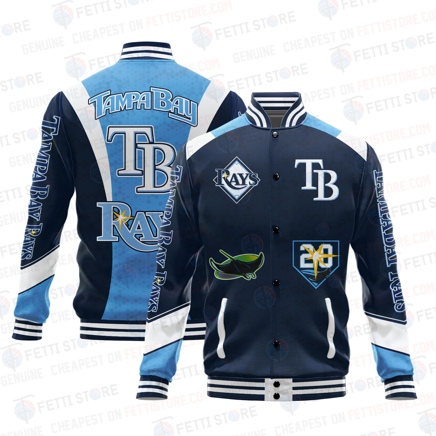 tampa bay rays american league baseball baseball varsity jacket baseball jacket all over print sh1 v2 uso9u