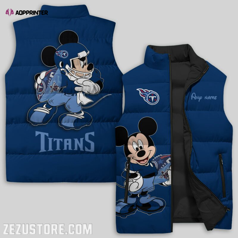 tennessee titans nfl sleeveless puffer jacket custom for fans gifts 4