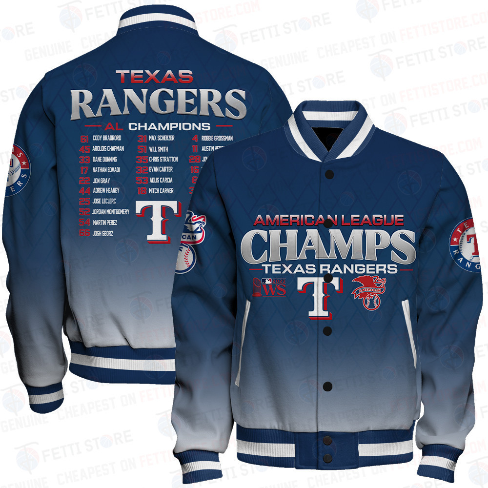 texas rangers mlb baseball varsity jacket baseball jacket all over print v16 ilzbr