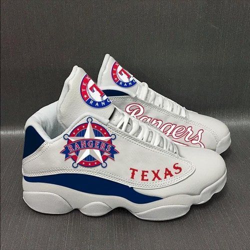 texas rangers mlb football teams big logo sneaker 35 gift for lover jd eou2p