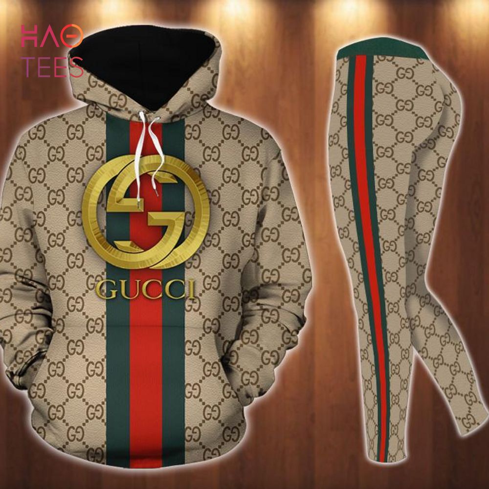 trending gucci stripe hoodie leggings luxury brand clothing 1 6Wvw5