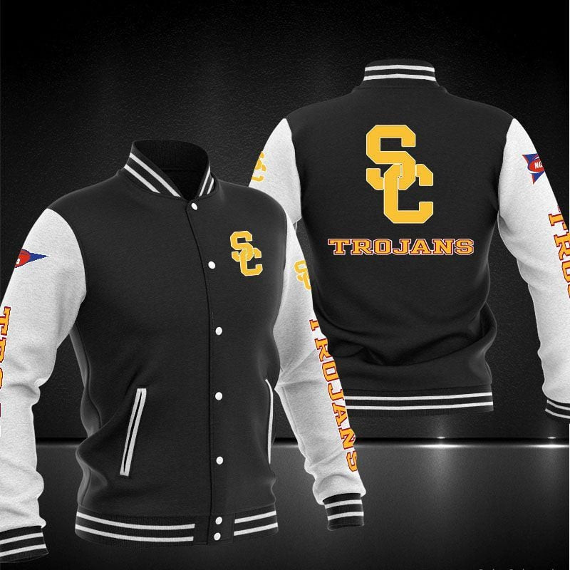 usc trojans ncaa baseball varsity jacket baseball jacket all over print kcr8k