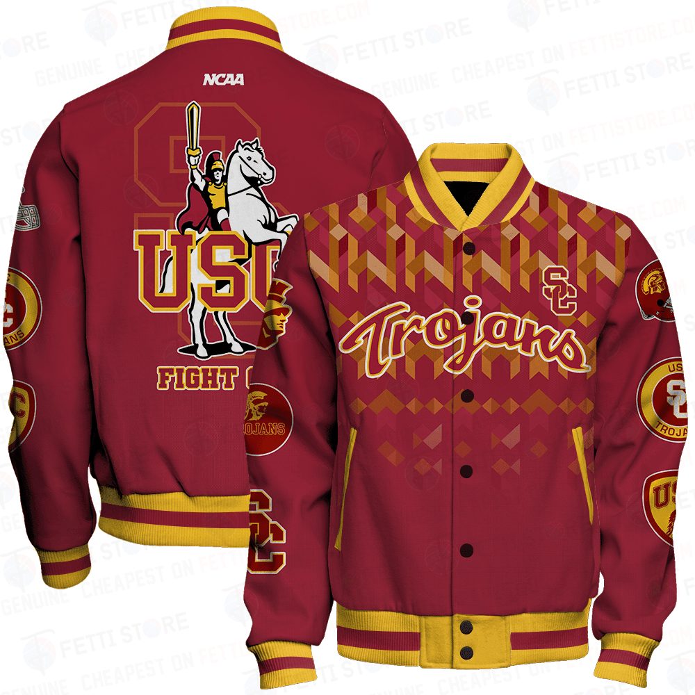 usc trojans ncaa division football baseball varsity jacket baseball jacket all over print stm v2 bqdrd