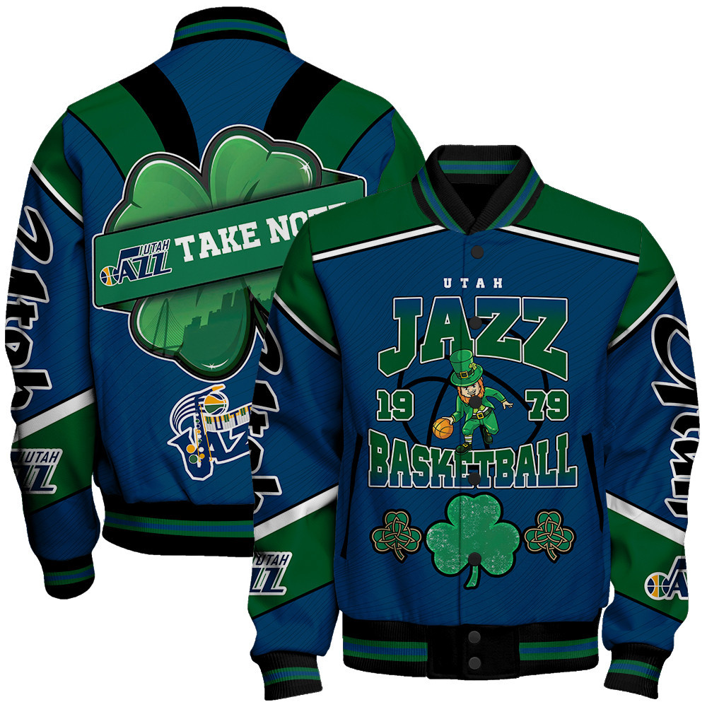 utah jazz nba baseball varsity jacket baseball jacket all over print stm v20 5whmo