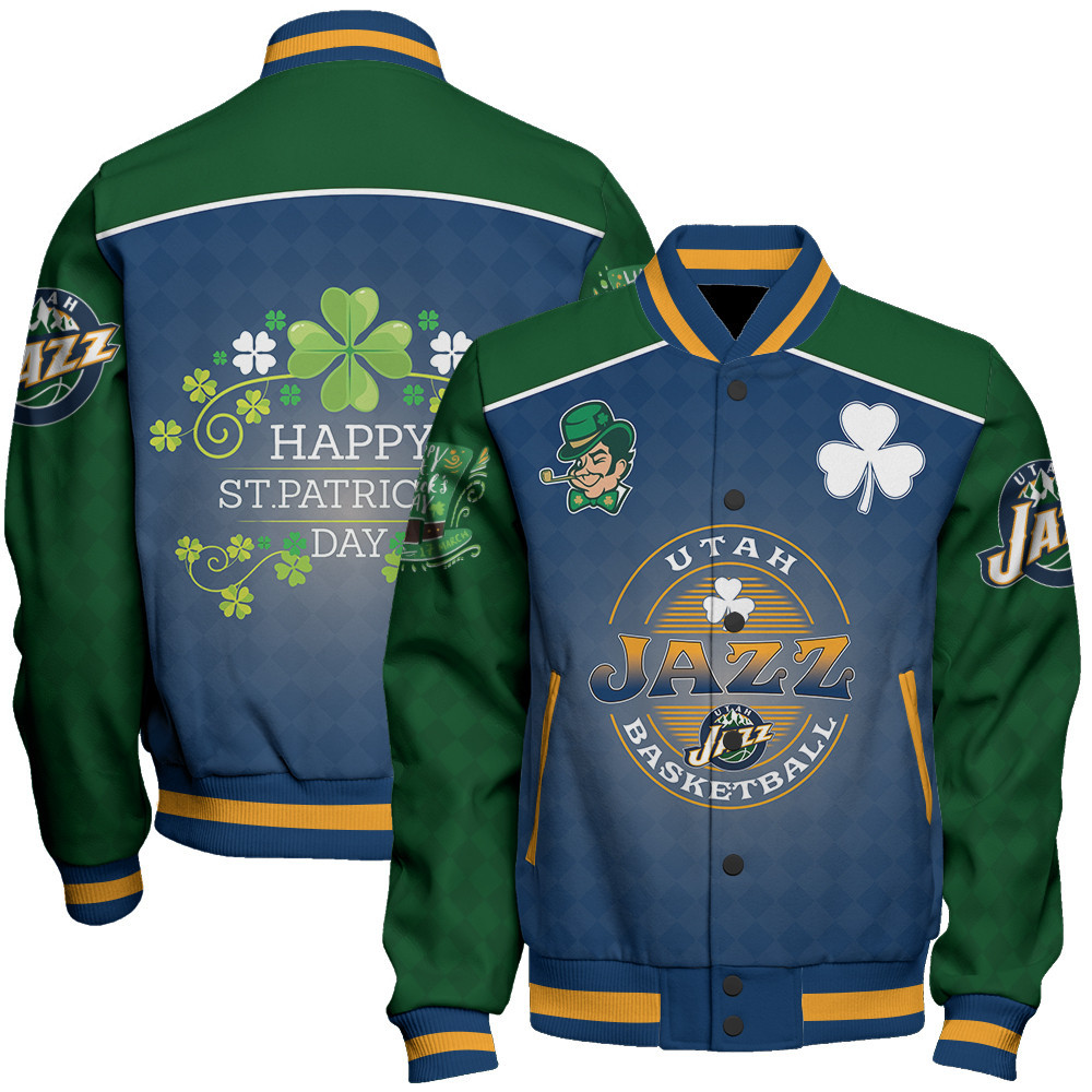 utah jazz nba baseball varsity jacket baseball jacket all over print stm v21 hvqxi