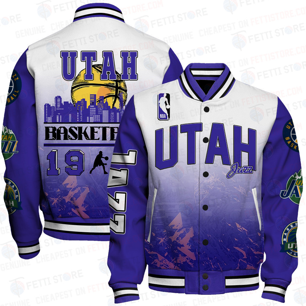 utah jazz nba baseball varsity jacket baseball jacket all over print wf24 6e3sr