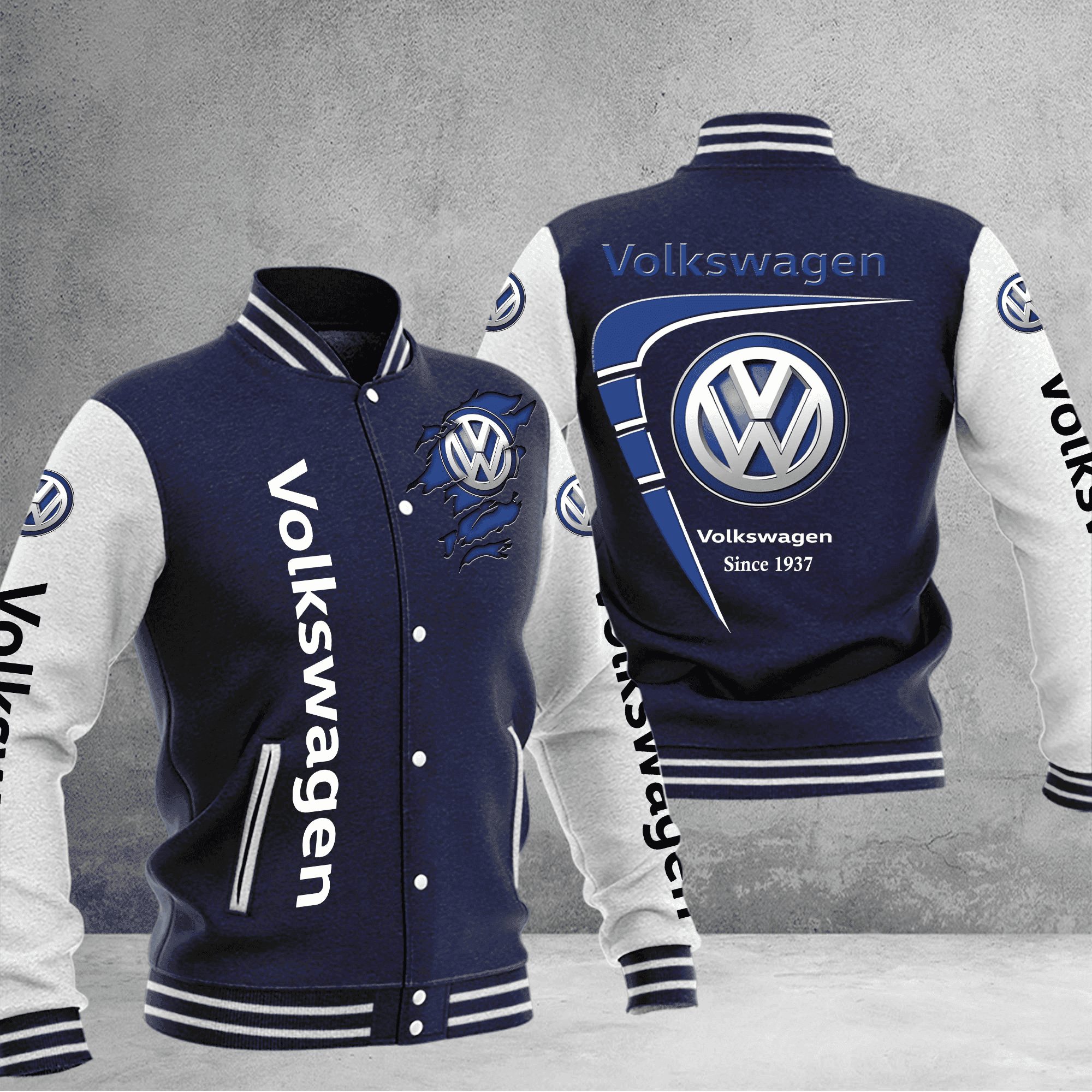 volkswagen baseball varsity jacket baseball jacket all over print q8ncb