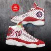 washington nationals football team best custom name air jordan 13 shoes