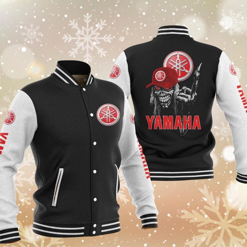 yamaha skeleton baseball varsity jacket baseball jacket all over print smagx