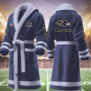 baltimore ravens nfl personalized fleece bathrobe i9wlc