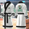 boston celtics nba personalized fleece bathrobe 4gxa5