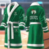 boston celtics nba personalized fleece bathrobe y1t1q