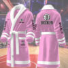 brooklyn nets nba personalized fleece bathrobe a1wwo