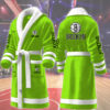 brooklyn nets nba personalized fleece bathrobe p1sdk